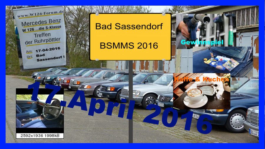 Treffen auf derMercedes Benz Motor Show Bad Sassendorf 2016